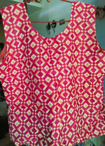 🌷pink Kurtha