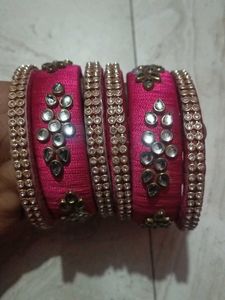 Bright look in Bangles 👌