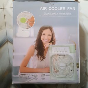 Portable Air Cooler Fan With Humidifier And Light