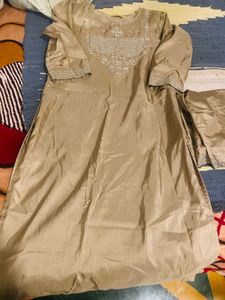 Kurta Pant With Dupatta Set