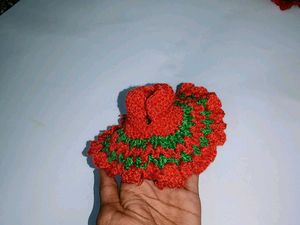 Handmade Crochet Laddu Gopal Dress