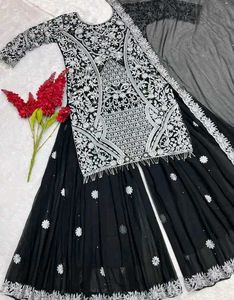 Very Beautiful Black Sharara