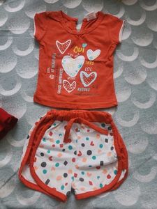 Baby Girl Clothing(set Of 8)