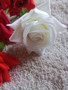 Combo Of Beautiful Duplicate Rose Flowers For Hair