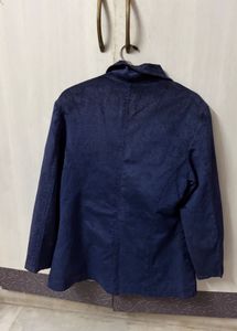 Blue Corduroy Blazer Jacket