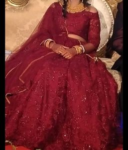 Beautiful Lahenga Wore Only Once
