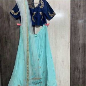 Blue Lehenga