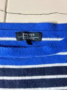 Striped Knit Sweater