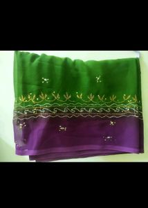 Green Saree
