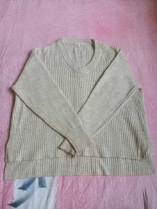Beige Knit Sweater