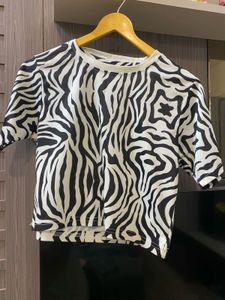 Zebra Print Tee