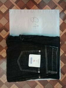 Wide Leg Denim Jeans