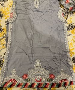 Elegant Embroidered Kurta