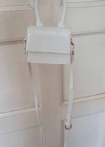 F21 White mini  Bag