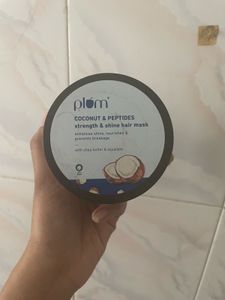 Plum Coconut & Peptide Strength & Shine Hair Mask