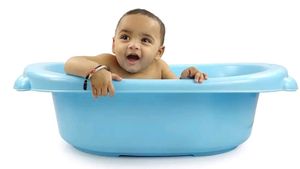 Anti Slip Plastic Bathtub With Bath Sling