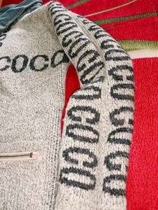 Coco Print Knit Cardigan