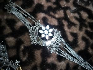 Silver Tone Jewelry Set