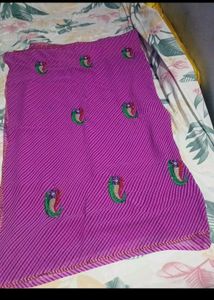 Combo Of 3 Embroidered Saree With Blouse