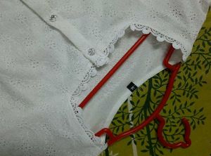 Western Women Chikan Net Top