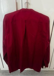 Burgundy Shirt