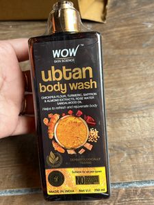 Baebeau and Wow Ubtan Bodywash