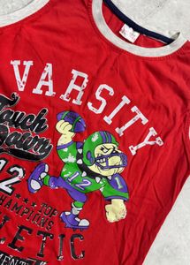 Varsity Touchdown Sleeveless Tee