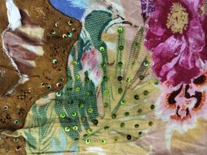 Tropical Print Y2K tank top