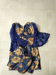 Small Kurti Shalwar Closed Chalk Style.