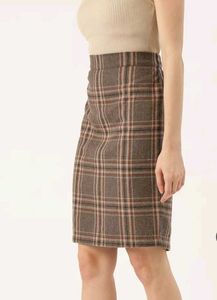 URBANIC Plaid Mini Skirt