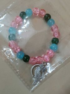 Beaded Braceles, Watch Dial Bracelet Bangles (Silk