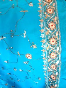 Price Dropped Embroided Saree
