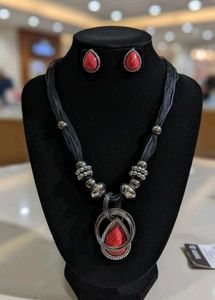 Red Stone Necklace