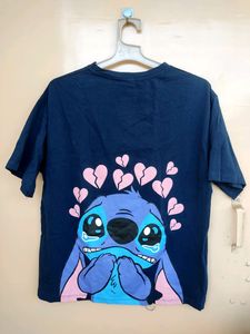 Navy Blue Tshirt For Women
