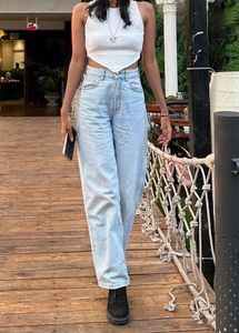 White bodycon CropTop