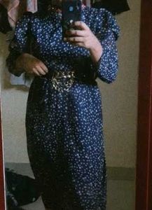 Navy Blue Dress