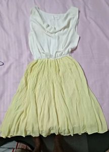 Cute Two-Tone Dress