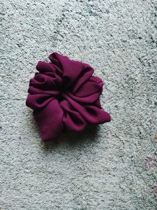 Violet Georgette scrunchies 2 For 50