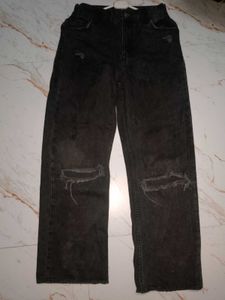 Ripped Black Jeans