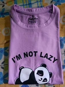 Lazy Panda Graphic Tee