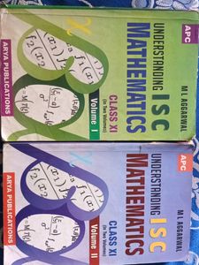 ML Aggarwal Maths Class 11 (2 volumes)