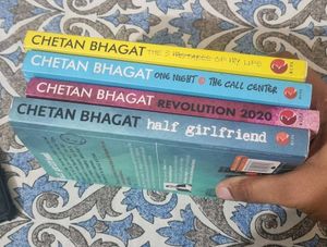 Chetan Bhagat set of 4 Books