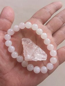 Natural Real Rose Quartz Set