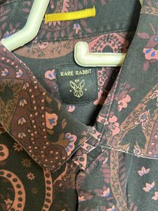 Rare Rabbit Printed Mens Shirt