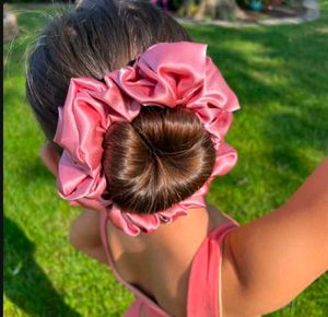 Pastel Silk Scrunchie Set