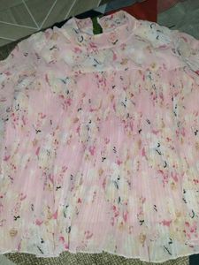 Pink Girly Top For 13-14 Years Old