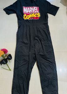 Marvel Comics Black Jumpsuit