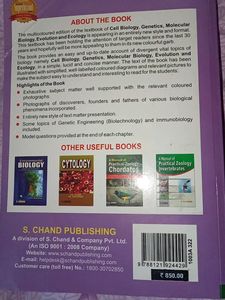 Cell Biology, Genetics, Molecular Biology, Evolution And Ecology