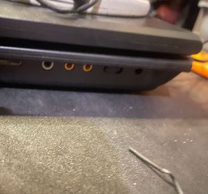 Vintage 9.8” Portable EVD/DVD Player with Box