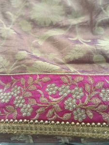 Elegant Floral Saree